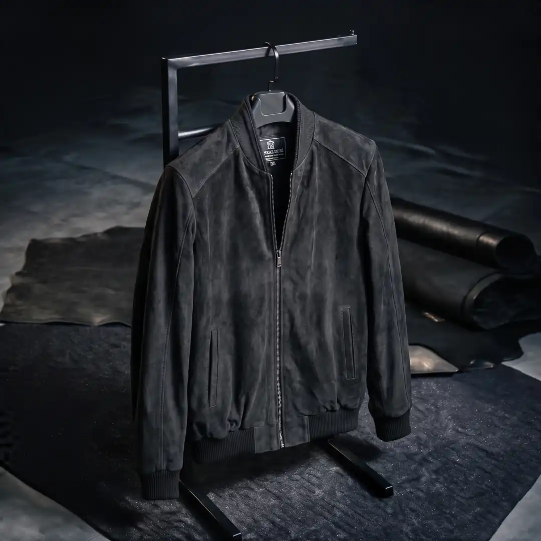 SÜET BOMBER CEKET