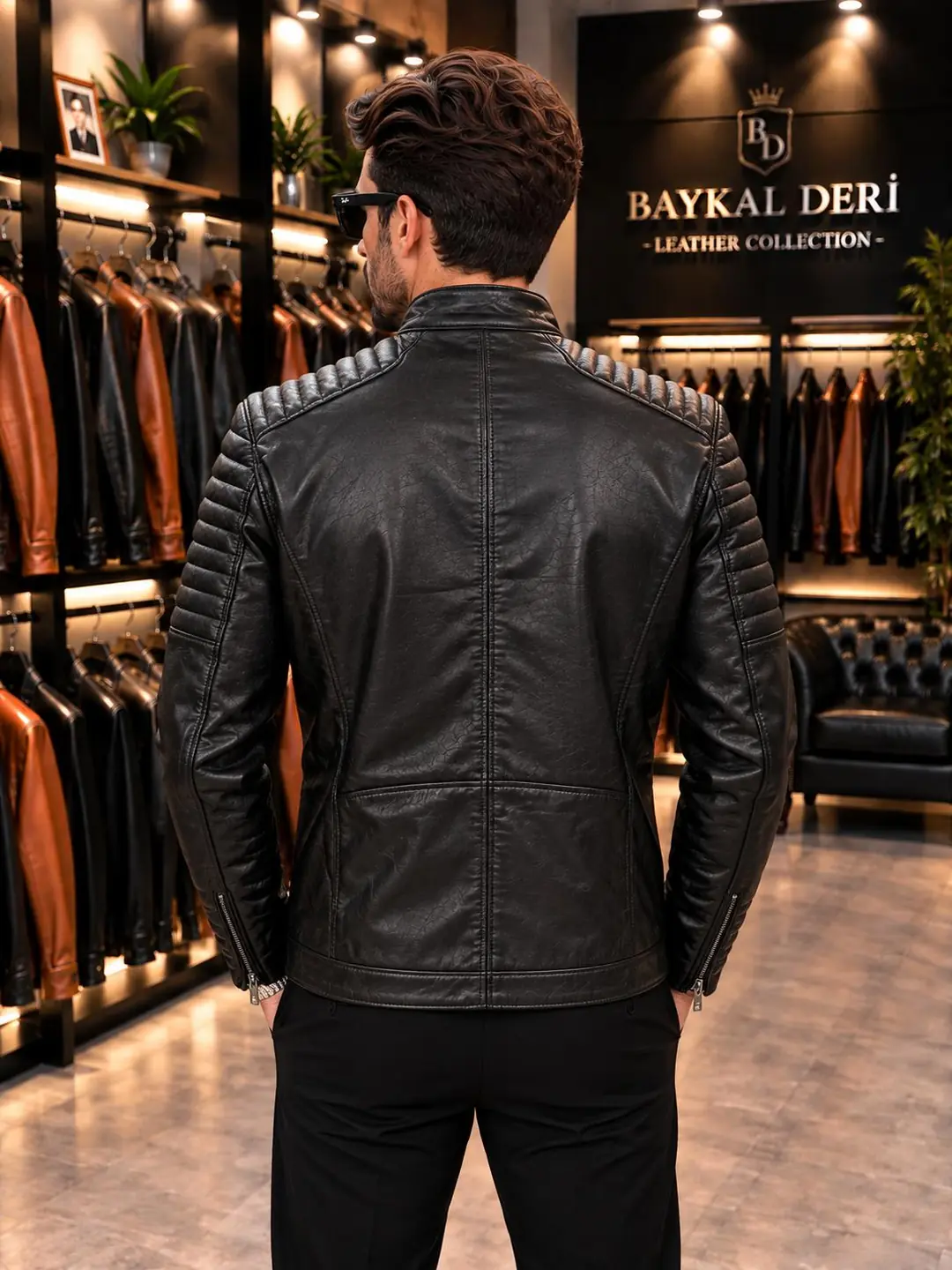 061 MODEL SPOR DERİ CEKET