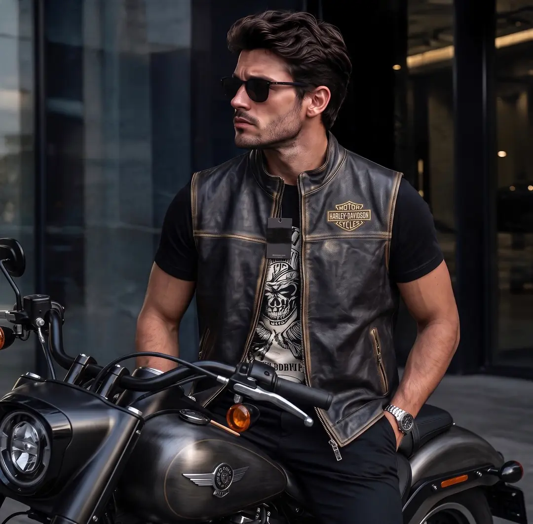 KARTAL HARLEY DAVİDSON BİKER'S YELEK